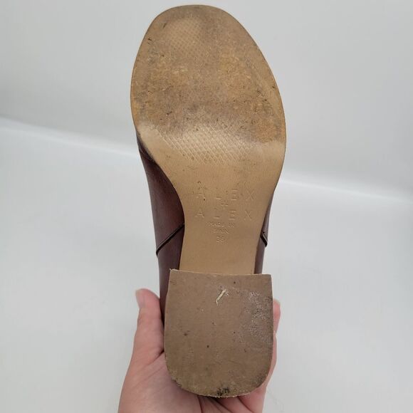 Alex + Alex Leather Ankle Boots - Picture 6 of 9